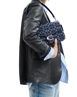 Soft Tabby Shoulder Bag in Signature Demin