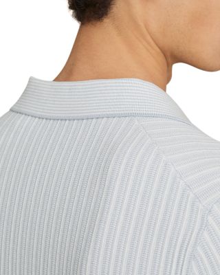 Lancaster Open Collar Textured Polo Shirt