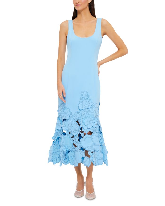 Emily Appliqué Midi Dress