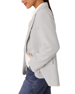 Petites Crepe Boyfriend Blazer