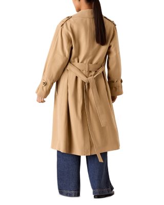 Petites Riley Trench Coat
