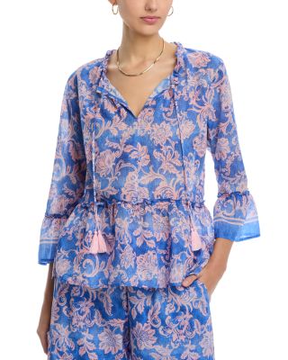 Johnny Was - Ruffle Lake Blouse