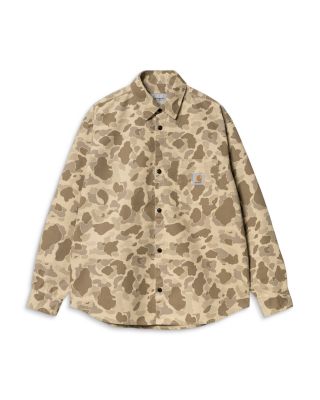 Regular Fit Desert Camo Shirt Jacket