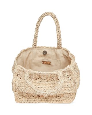 Mini Amina Straw Tote Bag 