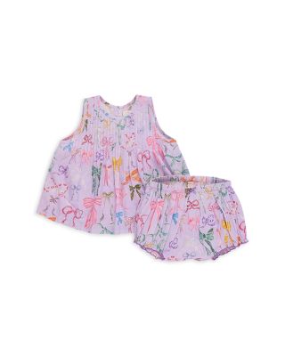 Pink Chicken - Girls Jaipur Sleeveless Dress and Bloomers Set - Baby