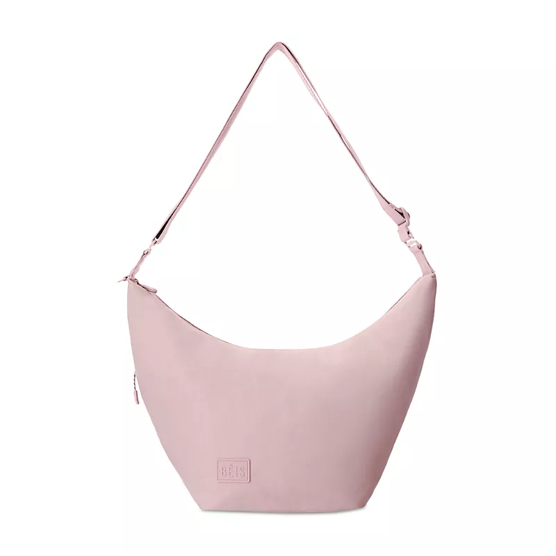 BEIS The Crescent Catchall Bag in Atlas Pink