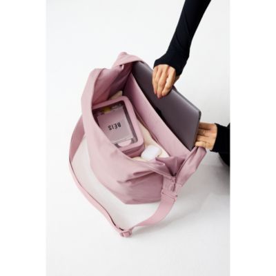 The Crescent Catchall Bag in Atlas Pink