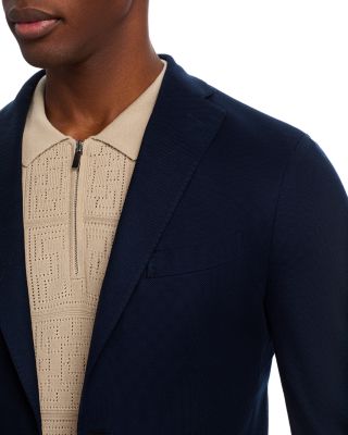 Cotton Pique Jersey Slim Fit K. Jacket