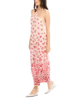 Jaylen Border Print Dress