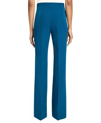 BETH Stretch Techno Crepe Flared Pant