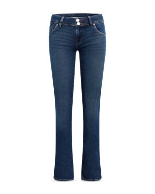 Mid Rise Baby Bootcut Jeans in Obsess