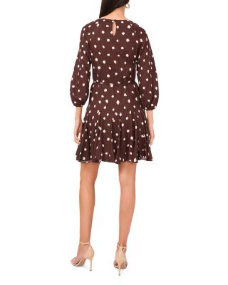 Scratchy Dot Mini Dress