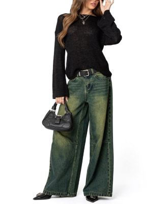 Shawn Low Rise Blue Washed Jeans