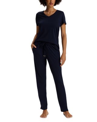 Sleep &amp; Lounge Short Sleeve V-Neck Shirt