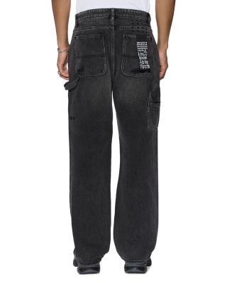 Operator Pant Torqued Jeans in Black 