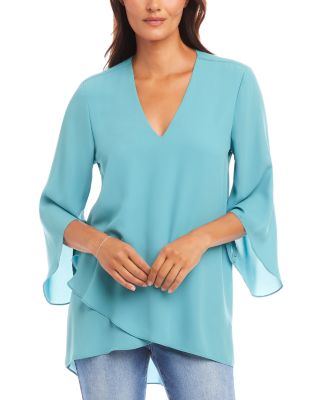 Karen Kane - Bracelet Sleeve Popover Blouse