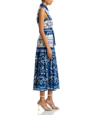 Nya Linen Midi Dress