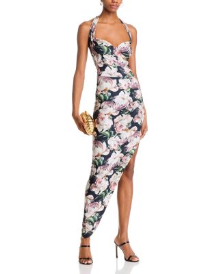 Cayla Side Draped Gown