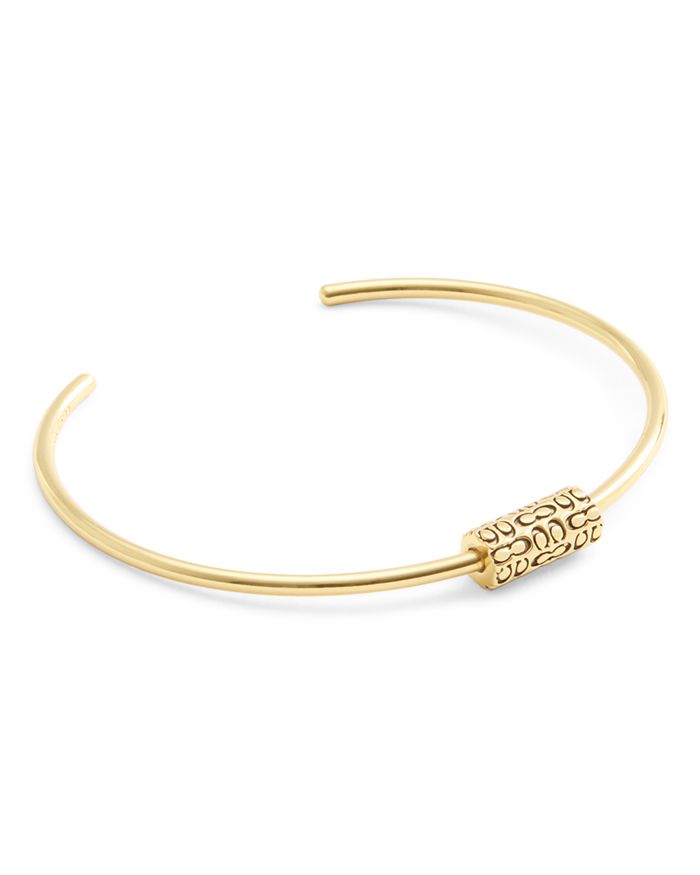 Signature Quilted Tube Cuff Bracelet