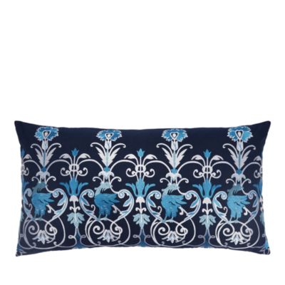 Laksh Indigo Bolster Decorative Pillow with Insert