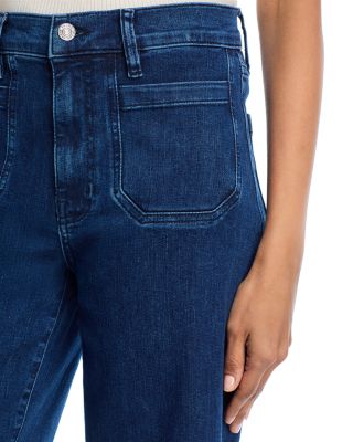 Le Slim Palazzo Modernist Pocket Jeans in Loner