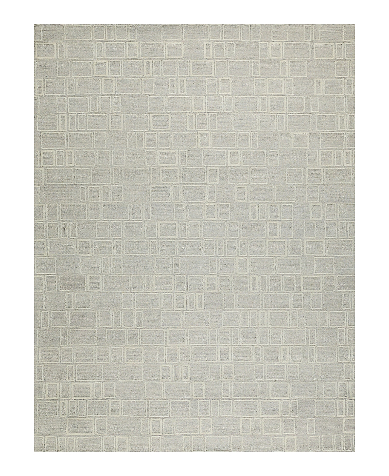 Exquisite Rugs Soho 7140 Area Rug, 8' X 10' In Silver/ivory