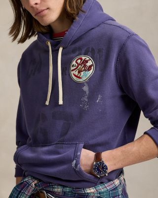【POLO RALPH LAUREN】VINTAGE FIT FLEECE GRAPHIC SWEAT Polo Ralph Lauren Vintage fit fleece graphic sweatshirt Red
