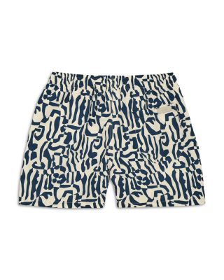 Marbling 4.3&amp;quot; Swim Trunks