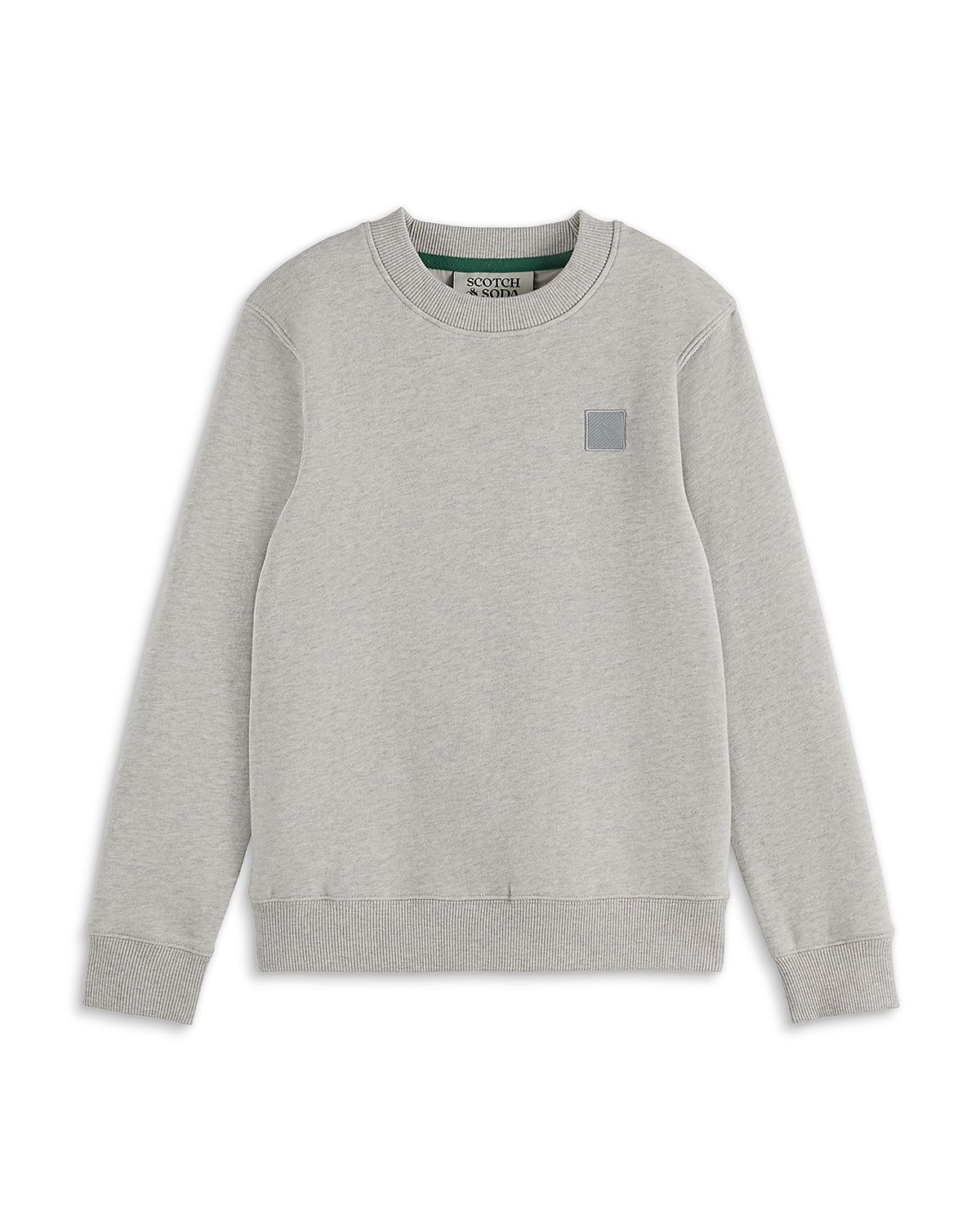 Scotch & Soda Boys' Regular Fit Logo Badge Sweatshirt - Little Kid, Big Kid
