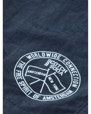 Boys' Mid Length Logo Swim Shorts - Little Kid, Big Kid