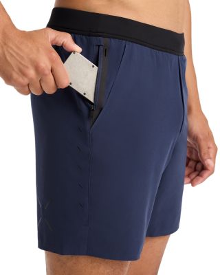 Navy Interval Shorts