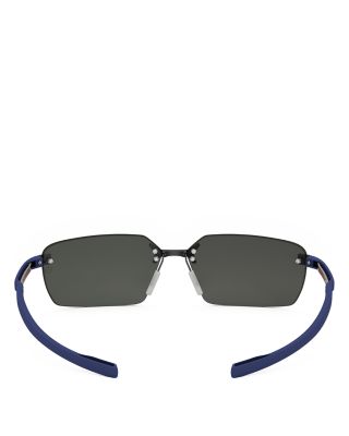 Flex Rectangle Sunglasses, 60mm