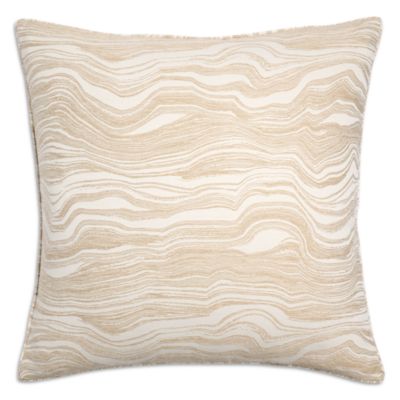 Hudson Park Collection - Marbled Sand Sham Set, Euro - 100% Exclusive