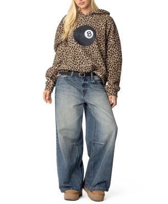 Leopard Magic 8 Oversized Hoodie