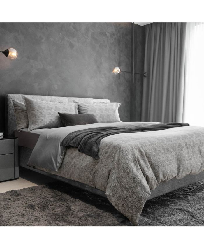 Tartan Linen 4 Piece Set