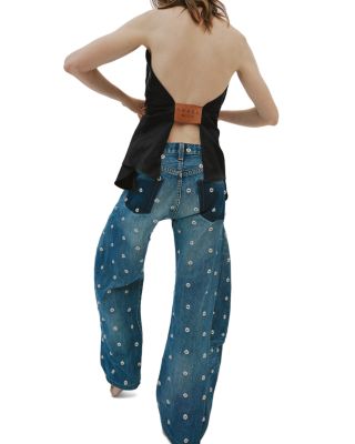 Deconstructed Halter Shirt