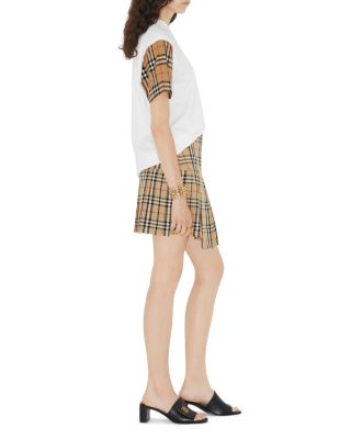 Carrick Check Sleeve Tee