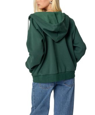 1980 Oversized Zip Up Hoodie