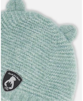 Unisex Knit Hat with Ears - Baby