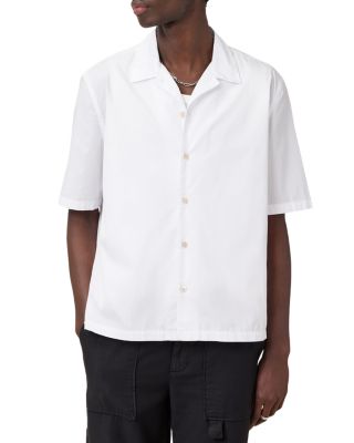 ALLSAINTS - Boxy Short Sleeve Camp Shirt