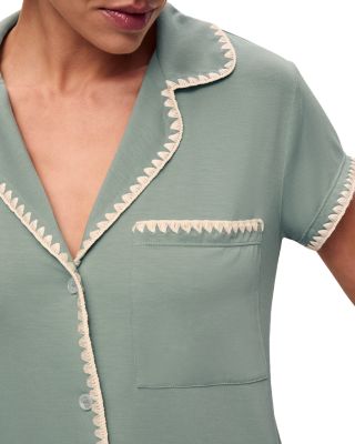 Frida Whipstitch Short Pajama Set