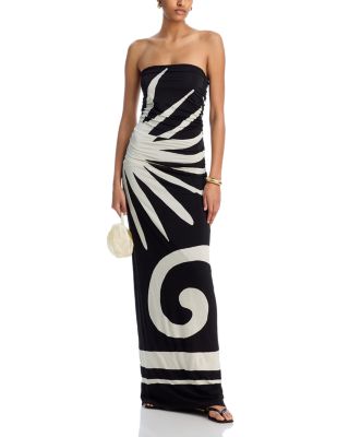 Daphne Printed Tube Dress - Exclusive
