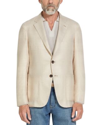 ZEGNA - Cashmere and Silk Jacket
