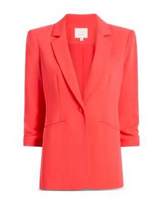 Khloe Ruched-Cuff Blazer