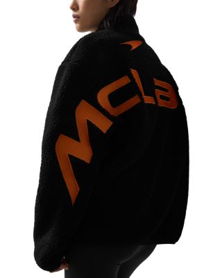 x McLaren Snoop Oversized Fit Embroidered Fleece Jacket 