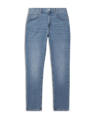 Bishopgate Straight Fit Jeans in Mid Blue Wash
