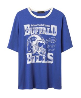  Unisex NFL Buffalo Bills Oversized Ringer Tee