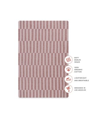 All Stages Midi Crib Sheet in Muslin Cotton
