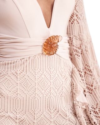 Seashell Long Sleeved Mini Dress