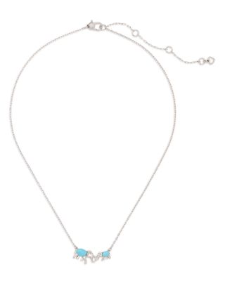 Mama Elephant Pendant Necklace, 16"-19"